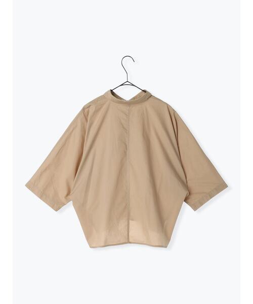 sm2rhythm(サマンサモスモスリズム)の「ドルマンスリーブオーバーサイズブラウス(シャツ/ブラウス・レディース・ブルー/オフホワイト/ベージュ・F)」の18枚目の写真