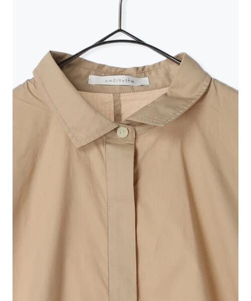 sm2rhythm(サマンサモスモスリズム)の「ドルマンスリーブオーバーサイズブラウス(シャツ/ブラウス・レディース・ブルー/オフホワイト/ベージュ・F)」の19枚目の写真