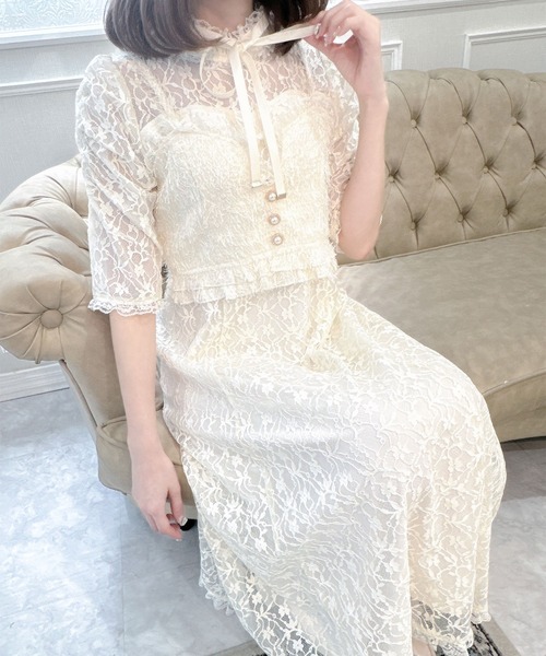 ROJITAワンピース ROJITA ワンピース レイヤードセーラーワンピース : ZOZOTOWN