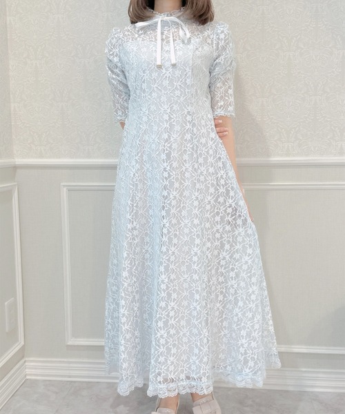 完売商品.*・゜ワンピース・*. セール】レースロングワンピース（ワンピース）｜couture BY