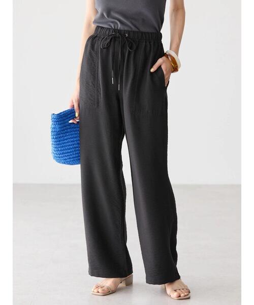 AMERICAN HOLIC（アメリカンホリック）の「接触冷感Wポケットワイドパンツ（その他パンツ・レディース・ブルー/ブラック/グリーン・S/M/L）」の16枚目の写真