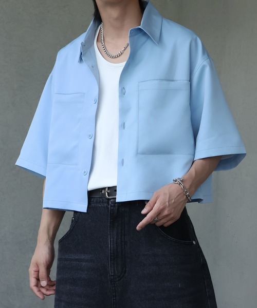 welise/ウェライズ】リッチドレープスムース ハーフスリーブ ダブル