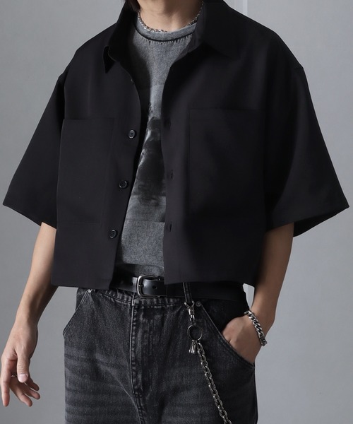 welise/ウェライズ】リッチドレープスムース オーバーサイズ ハーフ