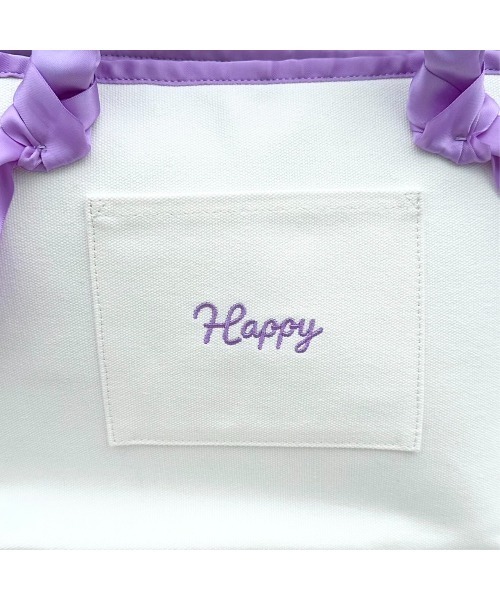 LA BAGAGERIE（ラバガジェリー）の「【インスタグラマー Chiyoさん×LA BAGAGERIE】ギャザーリボンハンドルトート（トートバッグ・レディース・ブラック/パープル/ピンクベージュ・FREE）」の19枚目の写真