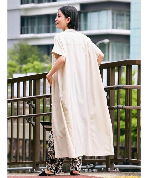 アナイ　ドライツイルポケットシャツワンピース 極美品・24SS・完売品 極美品・24SS・完売品✨アナイ ドライツイルポケットシャツ
