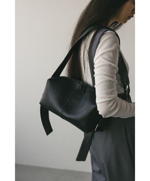 STYLEMIXER（スタイルミキサー）の「ワイドベルトスクエアバッグ（ショルダーバッグ・レディース・ライトブラウン/ホワイト/ブラック・FREE）」の14枚目の写真