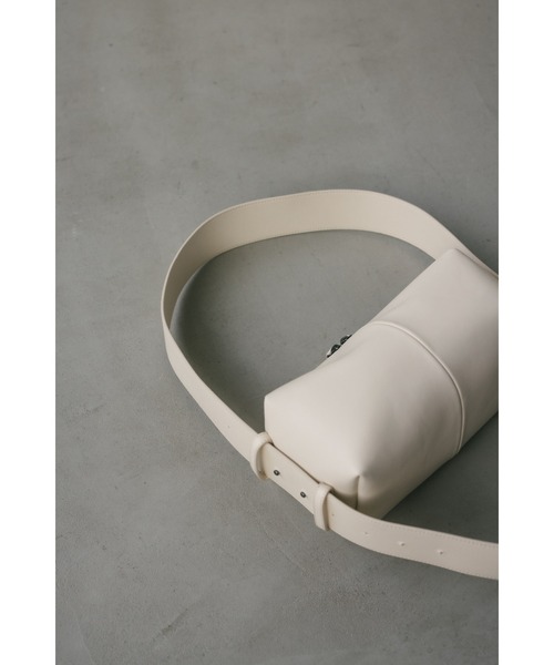 STYLEMIXER（スタイルミキサー）の「ワイドベルトスクエアバッグ（ショルダーバッグ・レディース・ライトブラウン/ホワイト/ブラック・FREE）」の6枚目の写真