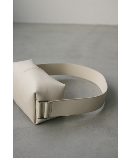 STYLEMIXER（スタイルミキサー）の「ワイドベルトスクエアバッグ（ショルダーバッグ・レディース・ライトブラウン/ホワイト/ブラック・FREE）」の8枚目の写真