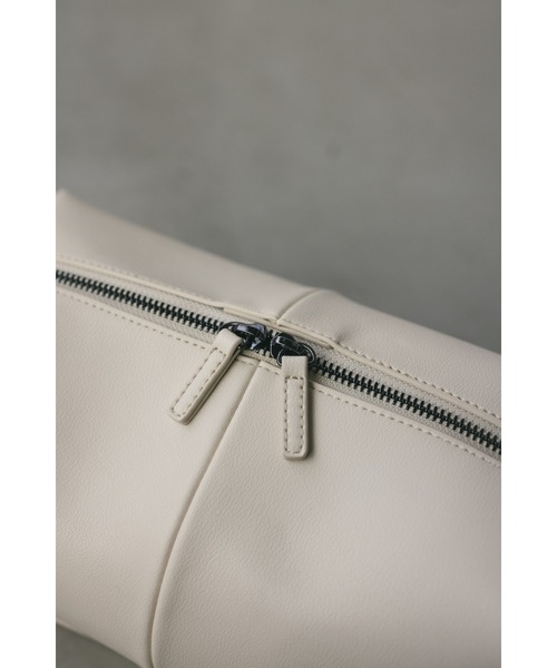 STYLEMIXER（スタイルミキサー）の「ワイドベルトスクエアバッグ（ショルダーバッグ・レディース・ライトブラウン/ホワイト/ブラック・FREE）」の9枚目の写真