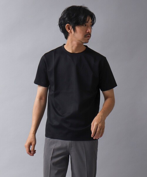NOLLEY’S(ノーリーズ)の「【ACTIVE SECT】《限定展開 / 吸水速乾》マルチファンクション ドレスTシャツ(Tシャツ/カットソー・メンズ・オレンジ/ホワイト/ブラック/ダークネイビー・M/L/S/XL)」の21枚目の写真