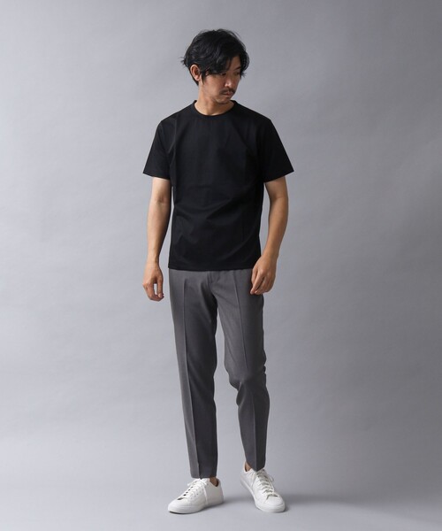 NOLLEY’S(ノーリーズ)の「【ACTIVE SECT】《限定展開 / 吸水速乾》マルチファンクション ドレスTシャツ(Tシャツ/カットソー・メンズ・オレンジ/ホワイト/ブラック/ダークネイビー・M/L/S/XL)」の14枚目の写真