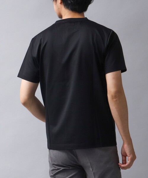 NOLLEY’S(ノーリーズ)の「【ACTIVE SECT】《限定展開 / 吸水速乾》マルチファンクション ドレスTシャツ(Tシャツ/カットソー・メンズ・オレンジ/ホワイト/ブラック/ダークネイビー・M/L/S/XL)」の16枚目の写真