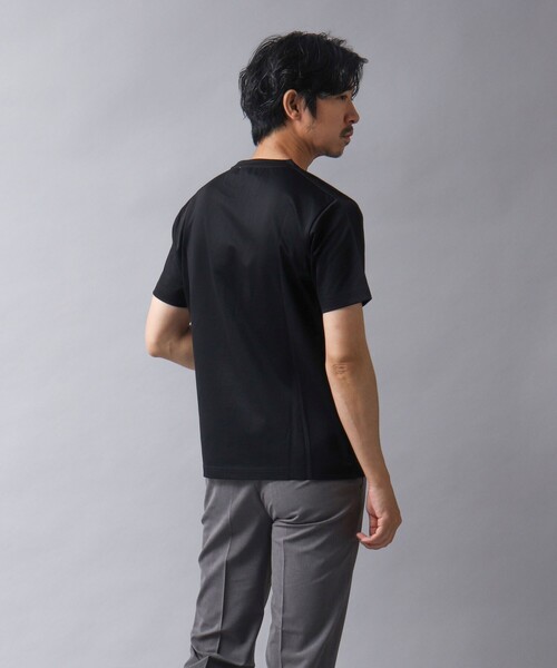 NOLLEY’S(ノーリーズ)の「【ACTIVE SECT】《限定展開 / 吸水速乾》マルチファンクション ドレスTシャツ(Tシャツ/カットソー・メンズ・オレンジ/ホワイト/ブラック/ダークネイビー・M/L/S/XL)」の17枚目の写真