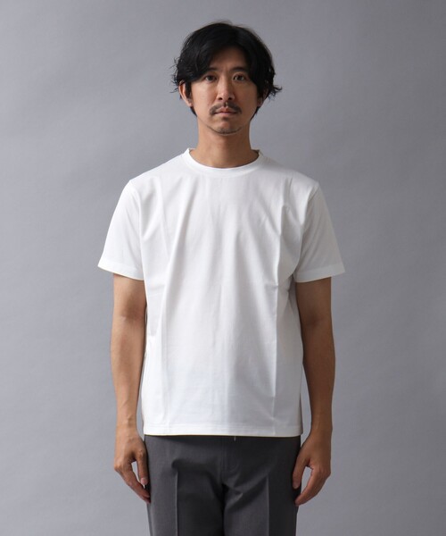 NOLLEY’S(ノーリーズ)の「【ACTIVE SECT】《限定展開 / 吸水速乾》マルチファンクション ドレスTシャツ(Tシャツ/カットソー・メンズ・オレンジ/ホワイト/ブラック/ダークネイビー・M/L/S/XL)」の19枚目の写真