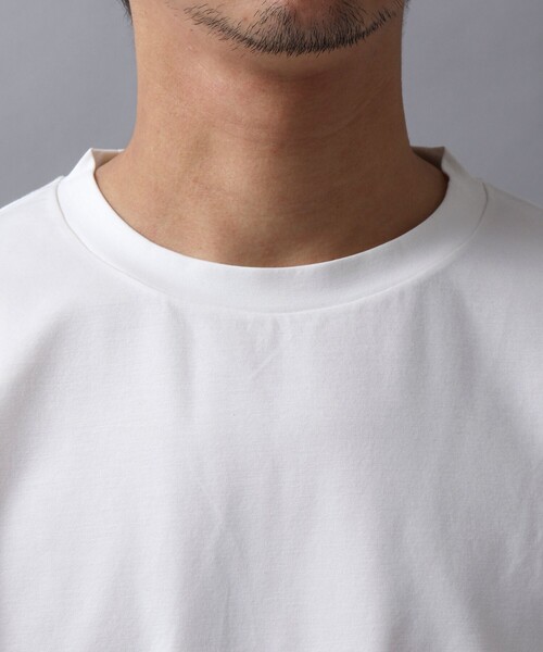 NOLLEY’S(ノーリーズ)の「【ACTIVE SECT】《限定展開 / 吸水速乾》マルチファンクション ドレスTシャツ(Tシャツ/カットソー・メンズ・オレンジ/ホワイト/ブラック/ダークネイビー・M/L/S/XL)」の10枚目の写真