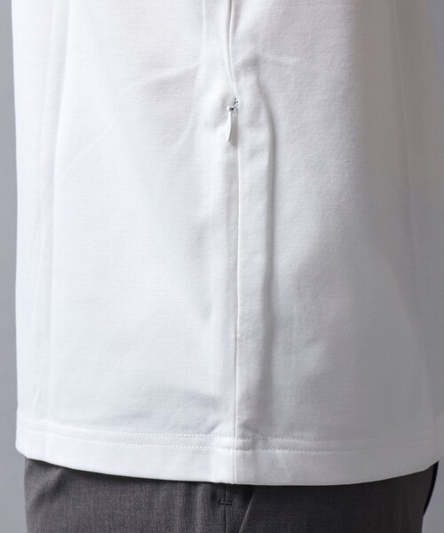 NOLLEY’S(ノーリーズ)の「【ACTIVE SECT】《限定展開 / 吸水速乾》マルチファンクション ドレスTシャツ(Tシャツ/カットソー・メンズ・オレンジ/ホワイト/ブラック/ダークネイビー・M/L/S/XL)」の11枚目の写真