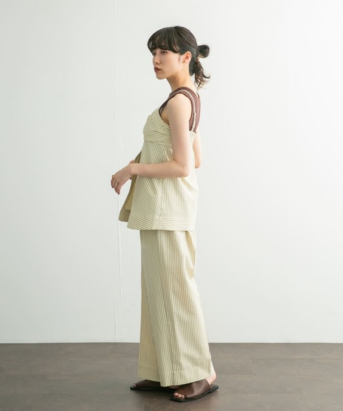 KBF（ケイビーエフ）の「ストライプビスチェ（シャツ/ブラウス・レディース・ブラック系その他/レッド系その他・ONE）」の18枚目の写真