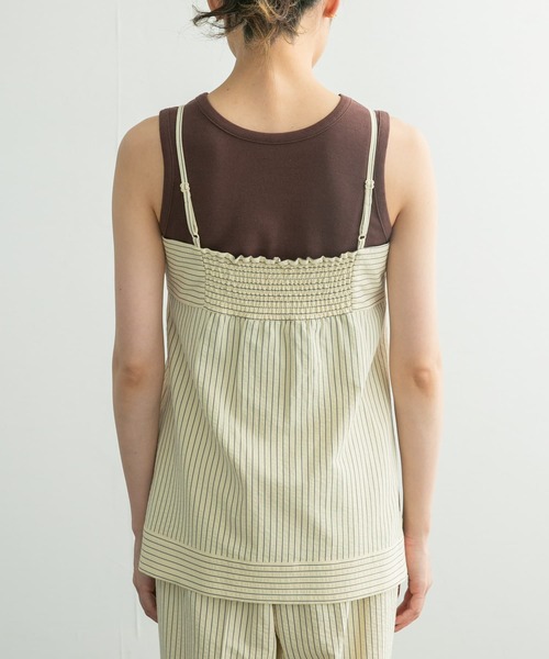 KBF（ケイビーエフ）の「ストライプビスチェ（シャツ/ブラウス・レディース・ブラック系その他/レッド系その他・ONE）」の14枚目の写真