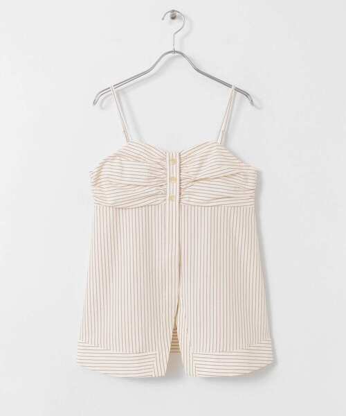 KBF（ケイビーエフ）の「ストライプビスチェ（シャツ/ブラウス・レディース・ブラック系その他/レッド系その他・ONE）」の9枚目の写真