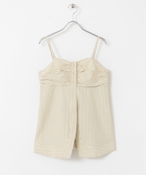 KBF（ケイビーエフ）の「ストライプビスチェ（シャツ/ブラウス・レディース・ブラック系その他/レッド系その他・ONE）」の8枚目の写真