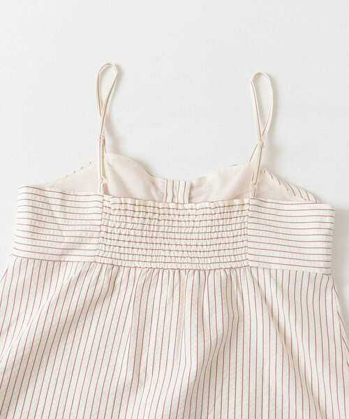 KBF（ケイビーエフ）の「ストライプビスチェ（シャツ/ブラウス・レディース・ブラック系その他/レッド系その他・ONE）」の4枚目の写真