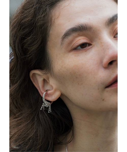 アクセサリー lupinus0908 金属アレルギー対応】Lupinus Bijou Chain Earcuff/ルピナスビジュー