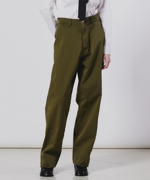 パンツ DOUBLE STANDARD CLOTHING セール】ストレッチチノワイドパンツ（チノパンツ）｜DOUBLE