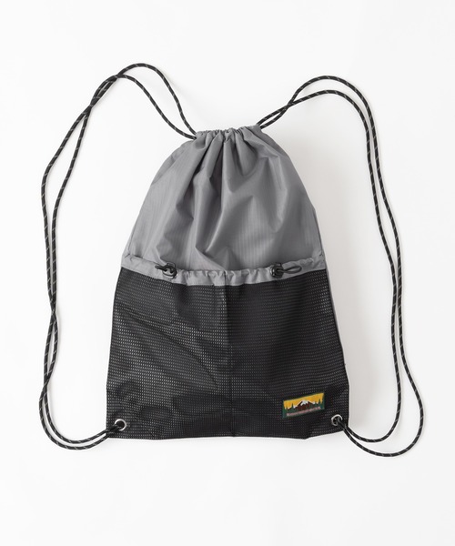 kutir（クティール）の「ピスナイロンナップサック（バックパック/リュック・メンズ・グレー/ブラック・FREE）」の2枚目の写真