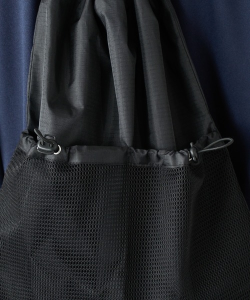 kutir（クティール）の「ピスナイロンナップサック（バックパック/リュック・メンズ・グレー/ブラック・FREE）」の12枚目の写真