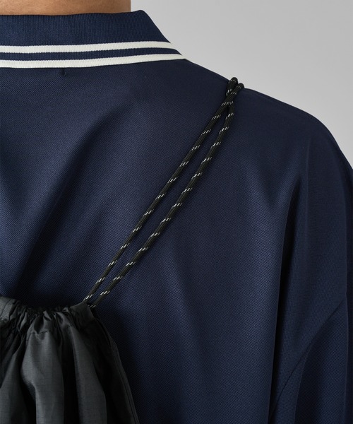 kutir（クティール）の「ピスナイロンナップサック（バックパック/リュック・メンズ・グレー/ブラック・FREE）」の14枚目の写真