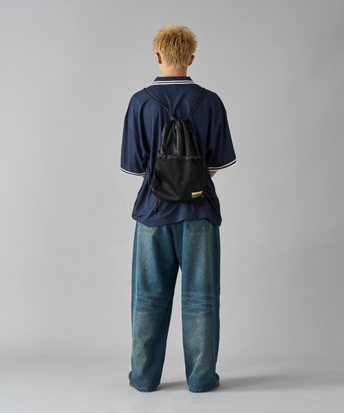 kutir（クティール）の「ピスナイロンナップサック（バックパック/リュック・メンズ・グレー/ブラック・FREE）」の9枚目の写真