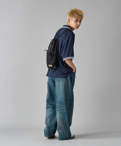 kutir（クティール）の「ピスナイロンナップサック（バックパック/リュック・メンズ・グレー/ブラック・FREE）」の8枚目の写真