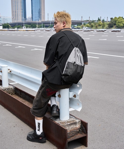 kutir（クティール）の「ピスナイロンナップサック（バックパック/リュック・メンズ・グレー/ブラック・FREE）」の19枚目の写真