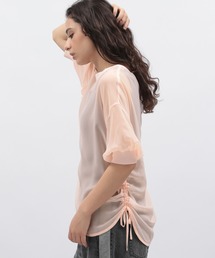 LAKOLE | ドロストシアープルオーバー5分袖 / 132261(その他トップス)