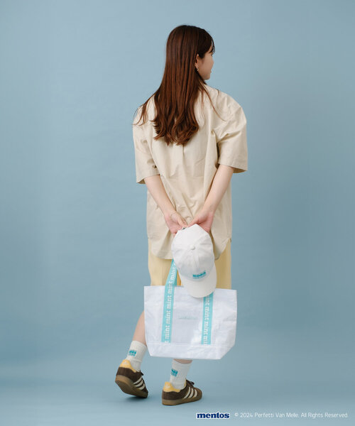 BIRTHDAY BAR（バースデイバー）の「【mentos　メントス】レジャートートバッグ（トートバッグ・レディース・パープル/ブルー・0）」の15枚目の写真