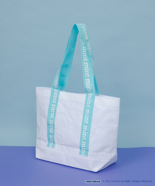 BIRTHDAY BAR（バースデイバー）の「【mentos　メントス】レジャートートバッグ（トートバッグ・レディース・パープル/ブルー・0）」の11枚目の写真