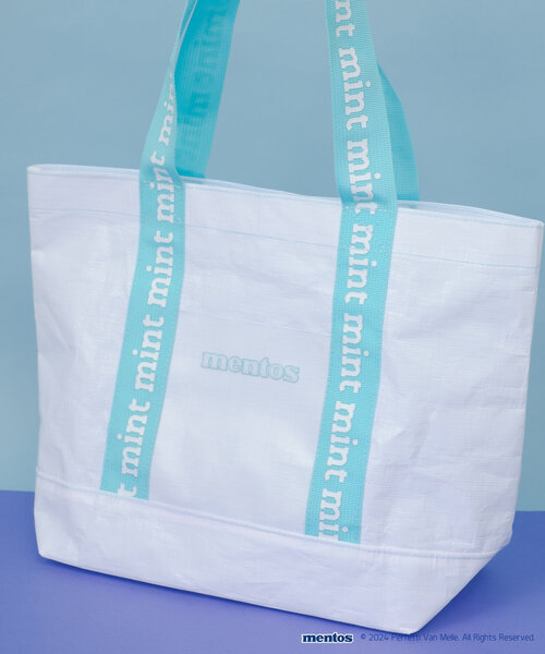 BIRTHDAY BAR（バースデイバー）の「【mentos　メントス】レジャートートバッグ（トートバッグ・レディース・パープル/ブルー・0）」の8枚目の写真