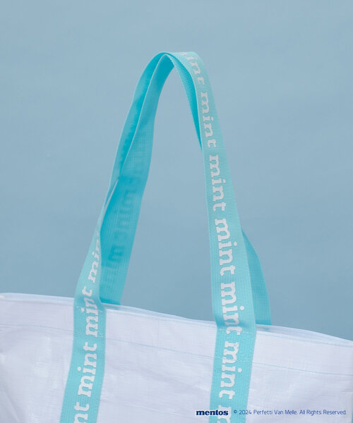 BIRTHDAY BAR（バースデイバー）の「【mentos　メントス】レジャートートバッグ（トートバッグ・レディース・パープル/ブルー・0）」の7枚目の写真