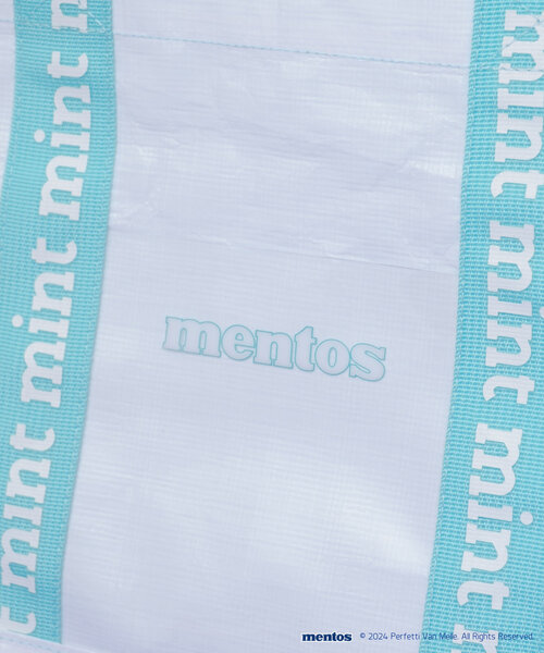 BIRTHDAY BAR（バースデイバー）の「【mentos　メントス】レジャートートバッグ（トートバッグ・レディース・パープル/ブルー・0）」の5枚目の写真