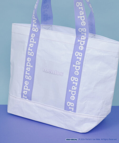 BIRTHDAY BAR（バースデイバー）の「【mentos　メントス】レジャートートバッグ（トートバッグ・レディース・パープル/ブルー・0）」の21枚目の写真