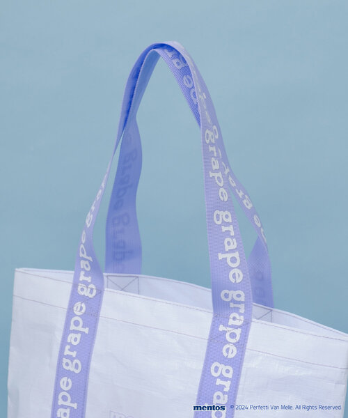 BIRTHDAY BAR（バースデイバー）の「【mentos　メントス】レジャートートバッグ（トートバッグ・レディース・パープル/ブルー・0）」の20枚目の写真