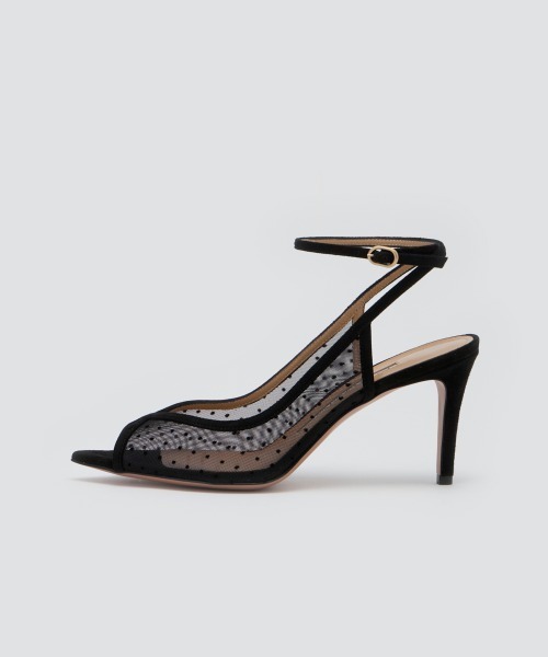 MARINE アンクルストラップ サンダル 8.0cm DOT（サンダル）｜PELLICO（ペリーコ）