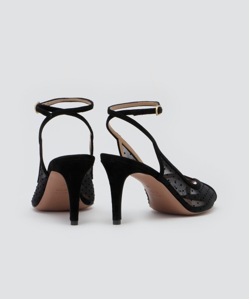 MARINE アンクルストラップ サンダル 8.0cm DOT（サンダル）｜PELLICO（ペリーコ）