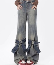 shameless | リボンデニムパンツ(デニムパンツ)