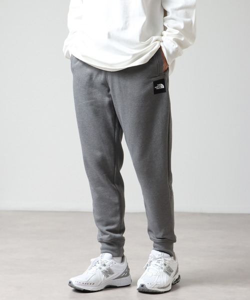 THE NORTH FACE（ザノースフェイス）の「【THE NORTH FACE/ザノースフェイス】ワンポイントロゴ 裏起毛スウェットジョガーパンツ（スウェットパンツ・メンズ・グレー/ブラック/ダークブルー・M/S/XL/L）」の8枚目の写真