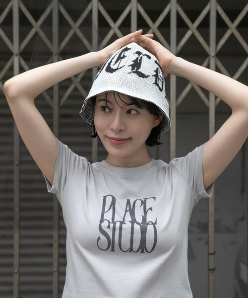 3.3 Field Trip （3.3フィールドトリップ）の「3.3 Field Trip／ゴシック ロゴバケハ（ハット・メンズ・ブラック/ホワイト・FREE）」の13枚目の写真