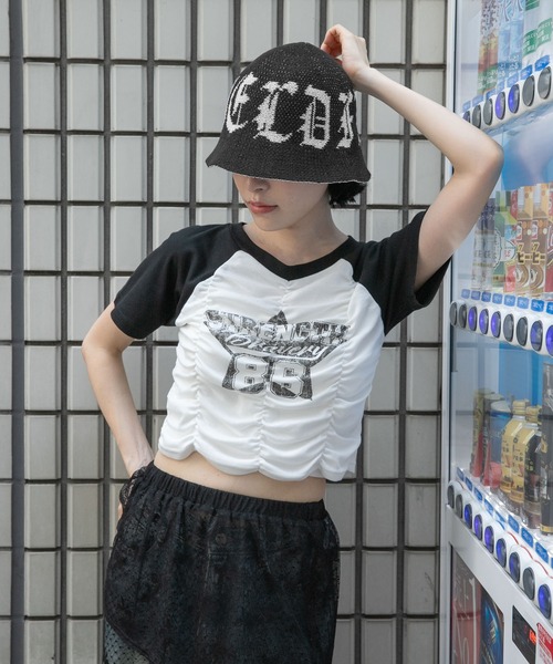 3.3 Field Trip （3.3フィールドトリップ）の「3.3 Field Trip／ゴシック ロゴバケハ（ハット・メンズ・ブラック/ホワイト・FREE）」の17枚目の写真