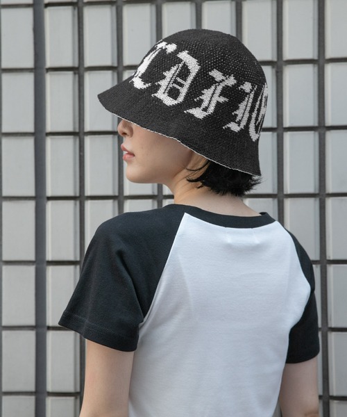 3.3 Field Trip （3.3フィールドトリップ）の「3.3 Field Trip／ゴシック ロゴバケハ（ハット・メンズ・ブラック/ホワイト・FREE）」の19枚目の写真