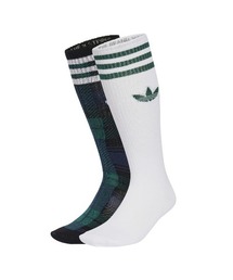adidas(AfB_X)adidas Originals TARTAN CREW SOCK 2 PAIR PACKiAfB_X IWiX ^[^ N[\bNX 2gj(\bNX/C)
