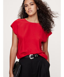 Banana Republic（バナナリパブリック）の「エッセンシャル シルクトップス（Tシャツ/カットソー）」